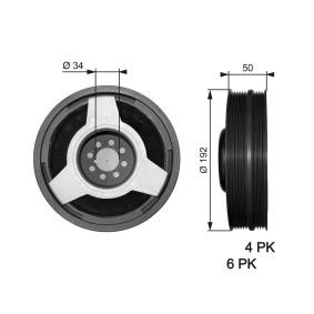 Acquista Puleggia cinghia albero a gomiti da GATES TVD1030 a buon mercato per soli 247,44 €