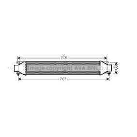 Köp Intercooler av PRASCO FT4321 till det låga priset 1722,94 kr