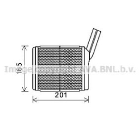 Wärmetauscher, Innenraumheizung OL6551 von PRASCO günstig für 253,78 € online kaufen