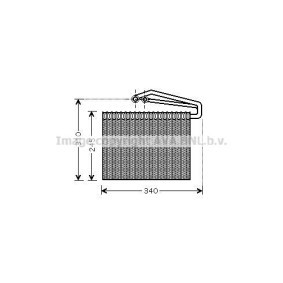Compre Evaporador de PRASCO online para Vectra Mk II (C) Carrinha (Z02) a preços moderados