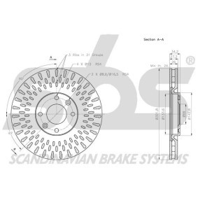 Bremsschlauch 1330854755 von sbs günstig für 7,76 € online kaufen