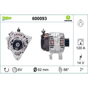 Lichtmaschine 600093 von VALEO günstig für 240,68 € online kaufen