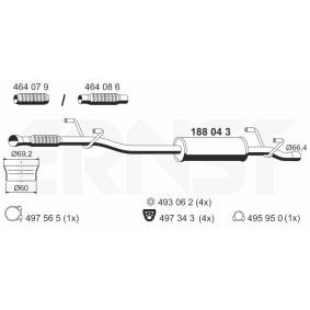 Acquista Marmitta centrale da ERNST 188043 a buon mercato per soli 204,50 €