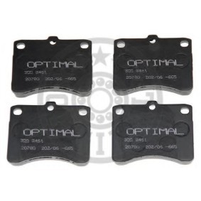 Achetez des Plaquettes de frein OPTIMAL 9461 à prix pour 14,05 €