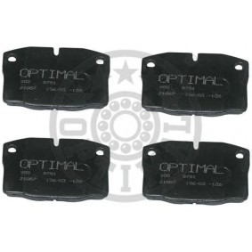 Bremsbeläge 9751 von OPTIMAL günstig für 23,13 € online kaufen