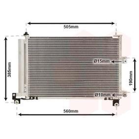 Compre Condensador, ar condicionado da VAN WEZEL 18005486 a um preço baixo por 162,82 €