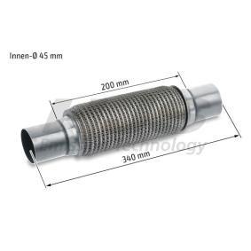 Köp Flexrör, avgassystem av HJS 83 00 8593 till det låga priset 800,13 kr