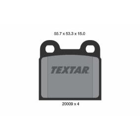 Compre Pastilhas de travão da TEXTAR 2000906 a um preço baixo por 16,43 €