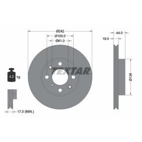 Bremsscheibe für ACURA von TEXTAR