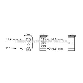 Acquista Valvola espansione climatizzatore da PRASCO HY1363 a buon mercato per soli 55,26 €