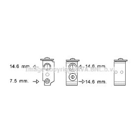 Acquista Valvola espansione climatizzatore da PRASCO HY1364 a buon mercato per soli 48,41 €