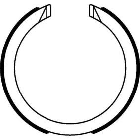 Bremsbackensatz, Feststellbremse 91077600 von TEXTAR günstig für 92,32 € online kaufen