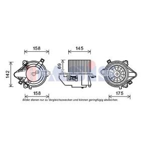 Achetez des Pulseur d'air habitacle AKS DASIS 088097N à prix pour 90,85 €