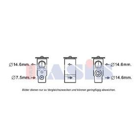 Acquista Valvola espansione climatizzatore da AKS DASIS 840268N a buon mercato per soli 123,09 €