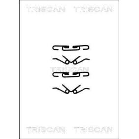 Zubehörsatz, Scheibenbremsbelag von TRISCAN