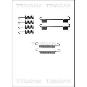 Zubehörsatz, Feststellbremsbacken 8105 102586 von TRISCAN günstig für 11,58 € online kaufen