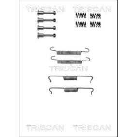 Zubehörsatz, Feststellbremsbacken 8105 102602 von TRISCAN günstig für 16,36 € online kaufen
