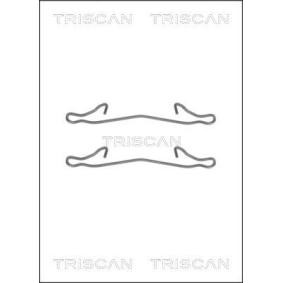 Zubehörsatz, Scheibenbremsbelag 8105 161563 von TRISCAN günstig für 18,84 € online kaufen