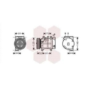 Acquista Compressore aria condizionata da VAN WEZEL 1300K259 a buon mercato per soli 530,85 €