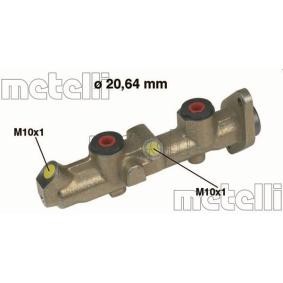 Compre Bomba central dos travões da METELLI 05-0251 a um preço baixo por 46,49 €