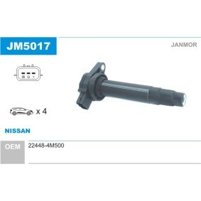 Zündspule JM5017 von JANMOR günstig für 35,53 € online kaufen