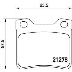 Bremsbeläge MDB1834 von MINTEX günstig für 24,96 € online kaufen