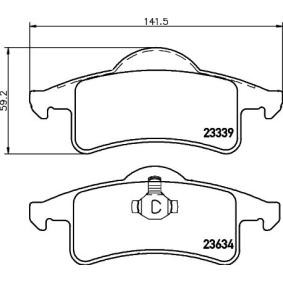 Bremsbeläge MDB2154 von MINTEX günstig für 35,10 € online kaufen