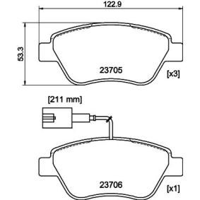 Achetez des Plaquettes de frein MINTEX MDB2239 à prix pour 32,01 €