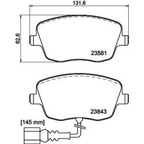 Bremsbeläge für SKODA von MINTEX