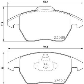 Bremsbeläge MDB2672 von MINTEX günstig für 38,21 € online kaufen