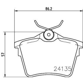 Bremsbeläge MDB2702 von MINTEX günstig für 36,40 € online kaufen