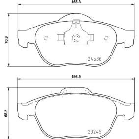 Bremsbeläge MDB2884 von MINTEX günstig für 32,94 € online kaufen
