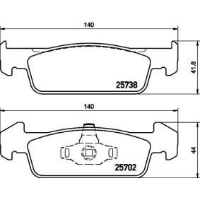 Bremsbeläge MDB3375 von MINTEX günstig für 29,73 € online kaufen