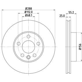 Bremsscheibe MDC1017 von MINTEX günstig für 52,24 € online kaufen