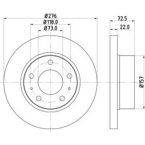 Bremsscheibe MDC1438 von MINTEX günstig für 51,66 € online kaufen
