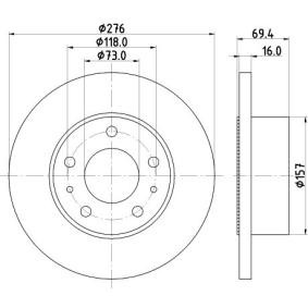 Bremsscheibe MDC1440 von MINTEX günstig für 52,01 € online kaufen