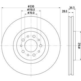 Bremsscheibe MDC1740 von MINTEX günstig für 77,87 € online kaufen