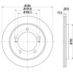 Bremsscheibe MDC1847 von MINTEX günstig für 41,56 € online kaufen