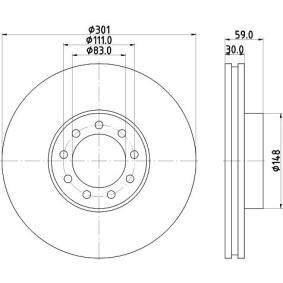 Bremsscheibe MDC1933 von MINTEX günstig für 64,64 € online kaufen