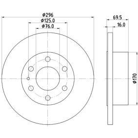 Bremsscheibe MDC2247 von MINTEX günstig für 68,51 € online kaufen