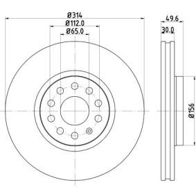 Bremsscheibe MDC2317 von MINTEX günstig für 65,92 € online kaufen