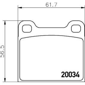 Compre Pastilhas de travão da MINTEX MDB1002 a um preço baixo por 15,27 €
