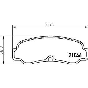 Bremsbeläge MDB1320 von MINTEX günstig für 21,43 € online kaufen