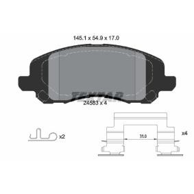 Bremsbeläge 2458301 von TEXTAR günstig für 55,36 € online kaufen