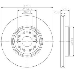 Bremsscheibe MDC1882 von MINTEX günstig für 48,55 € online kaufen