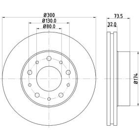 Bremsscheibe von MINTEX MDC2006