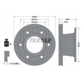 Bremsscheibe für IVECO von TEXTAR