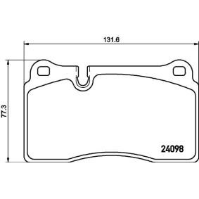 Compre Pastilhas de travão de MINTEX online para DBS Coupe (AM7) a preços moderados