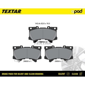 Bremssattel 38173400 von TEXTAR günstig für 134,03 € online kaufen