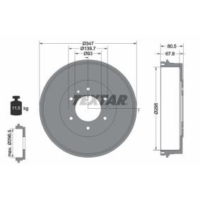 Comprar Tambor de freno de TEXTAR 94035400 a bajo precio de 179,37 €